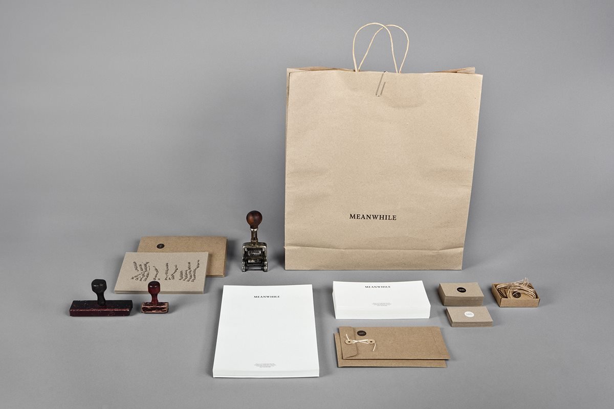 Meanwhile男士服裝VI設計