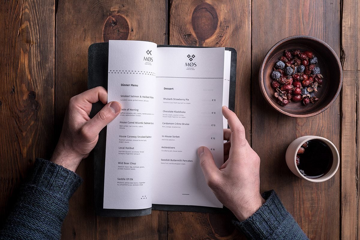 M&Oslash;S國外餐飲logo設計