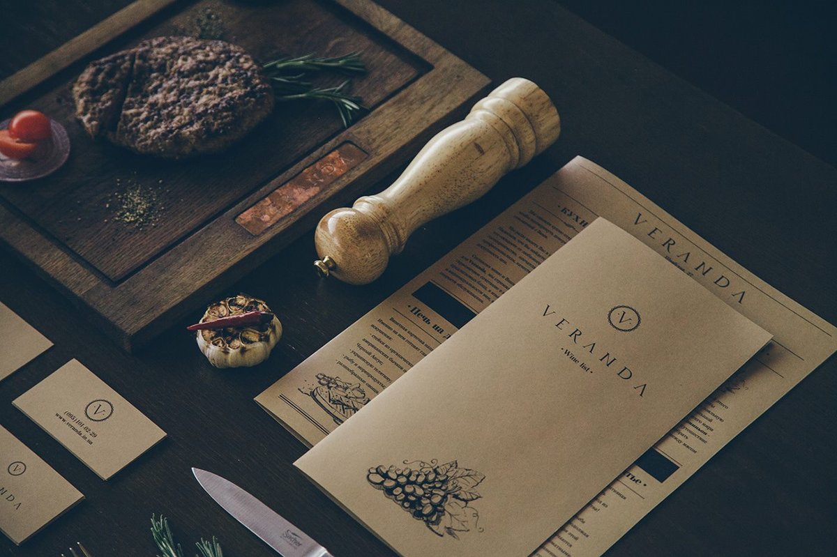 5組高級西餐廳品牌VI設計案例合集，西餐廳品牌vi設計，餐飲vi設計，深圳vi設計，深圳視覺識別系統設計，左右格局