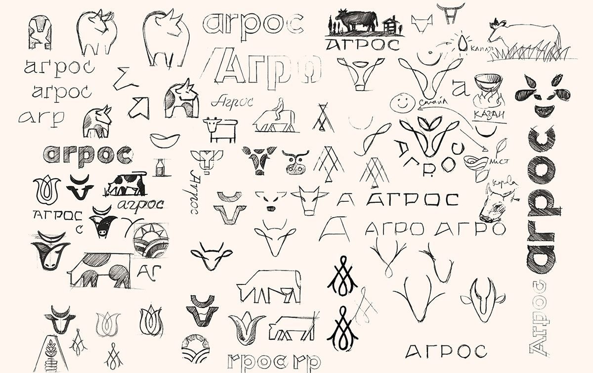 Агрос乳業(yè)品牌形象設(shè)計(jì) Агрос乳業(yè)品牌形象設(shè)計(jì)