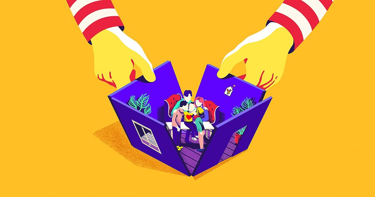 Mcdonald's 餐飲的傳播運(yùn)動(dòng)品牌設(shè)計(jì)