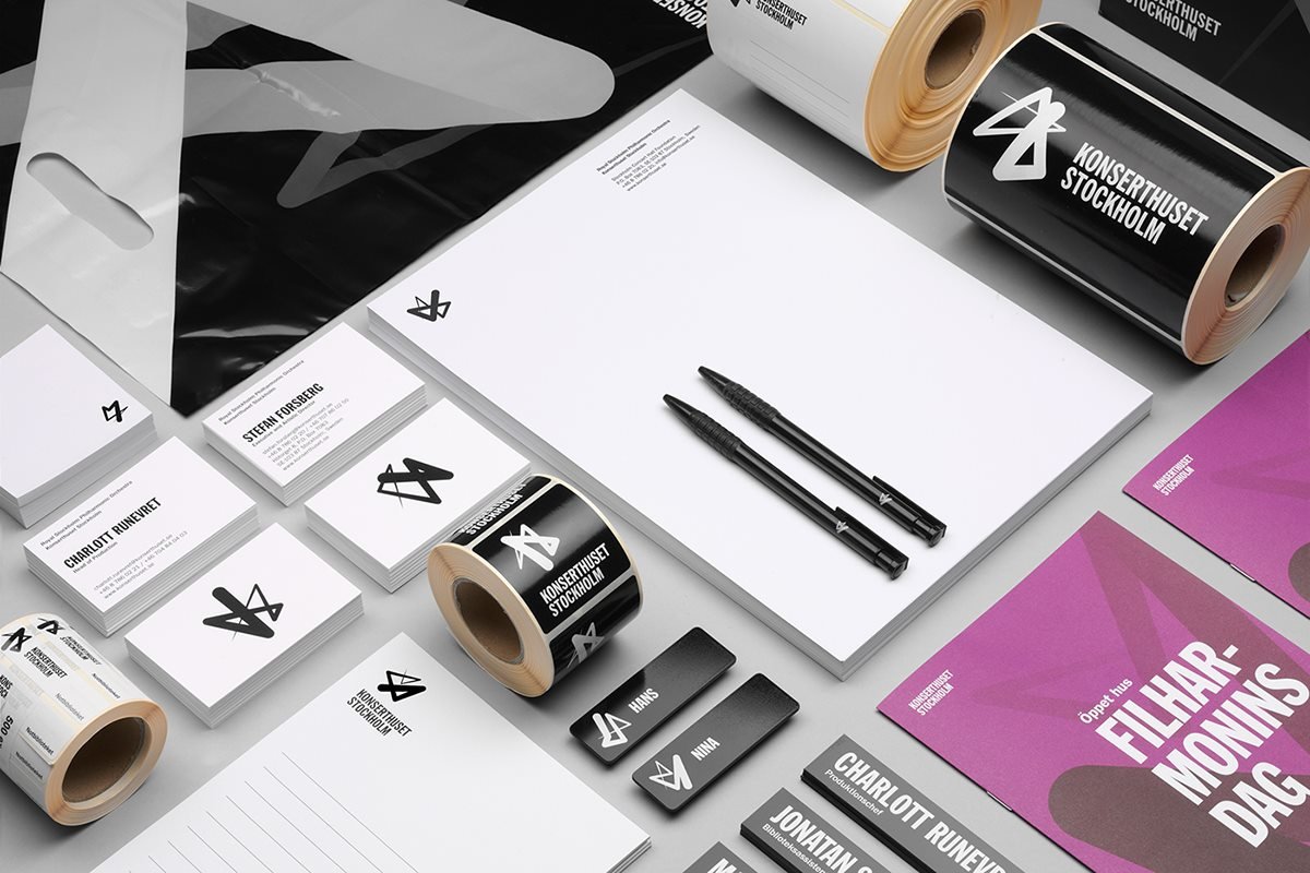 Konserthuset 樂團品牌形象設計整合 VI設計