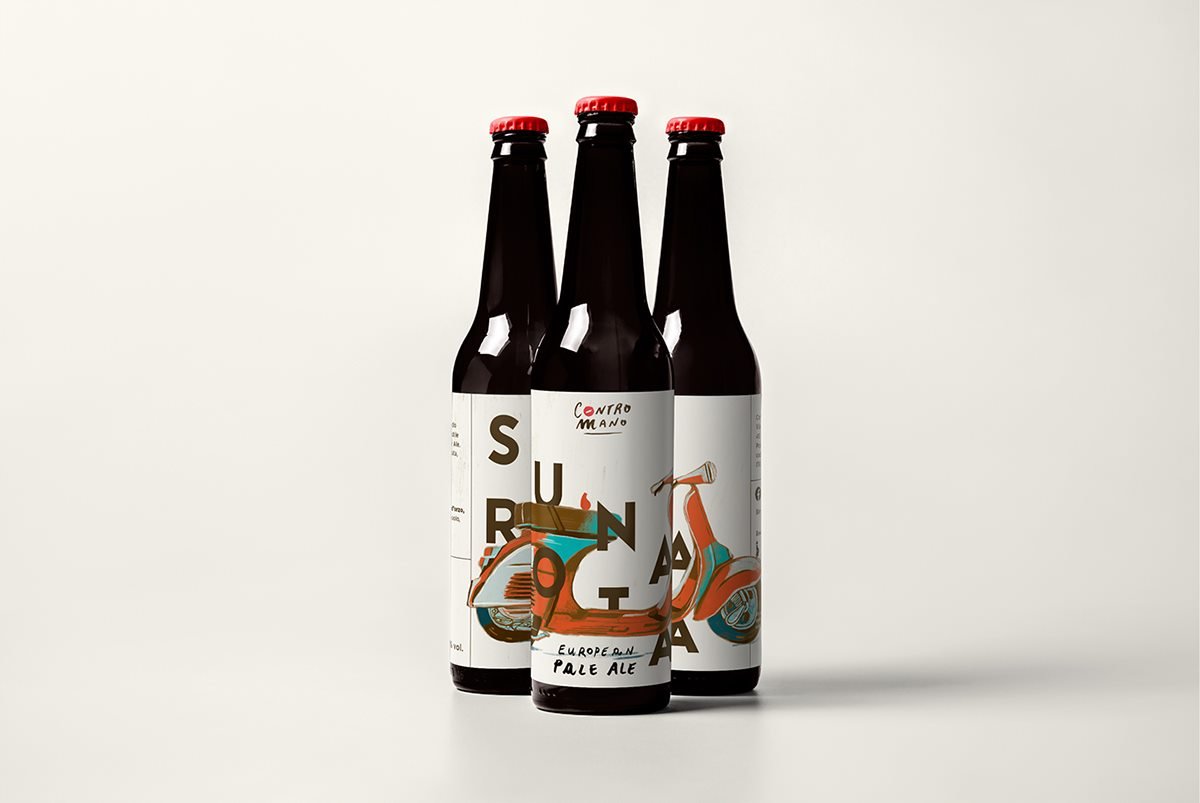 Contromano 啤酒品牌包裝形象設計 包裝設計