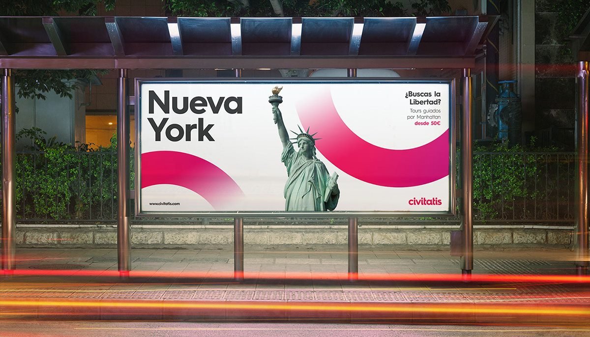 Civitatis 旅游業(yè)品牌VI設計 燈箱廣告設計
