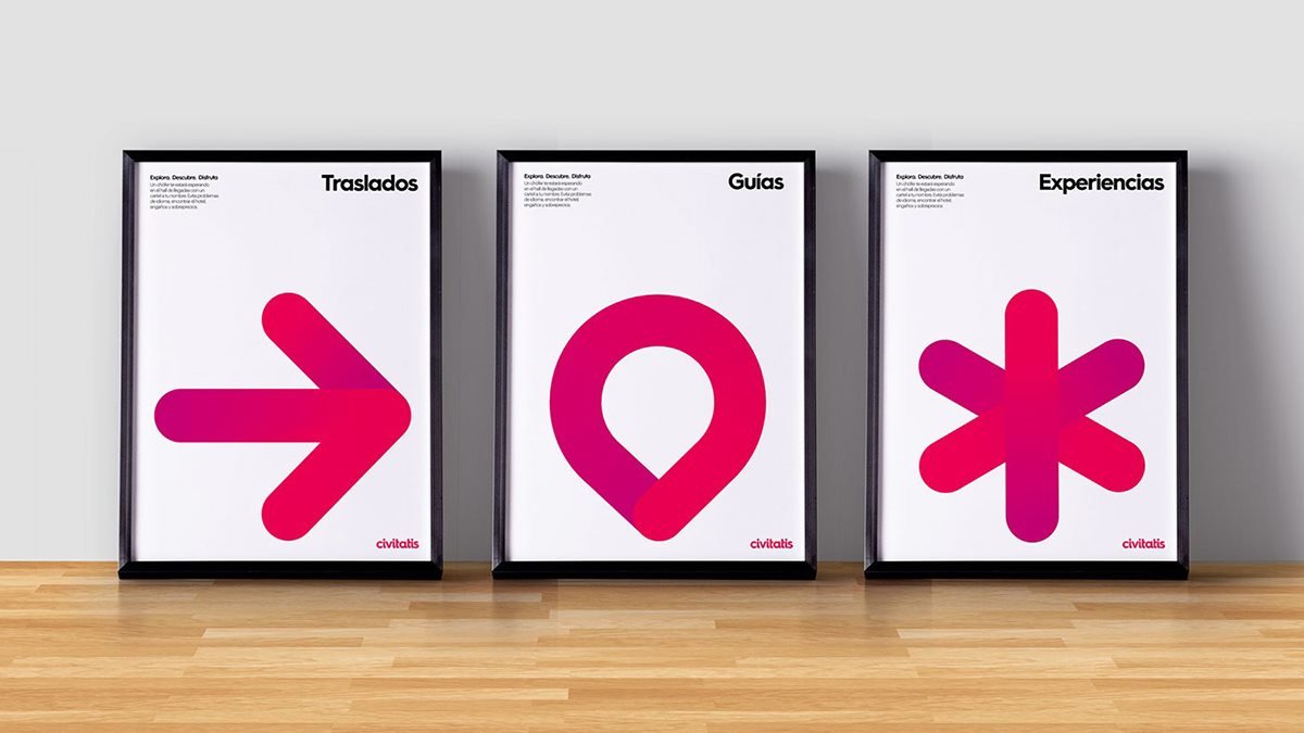 Civitatis 旅游業(yè)品牌VI設計 海報設計