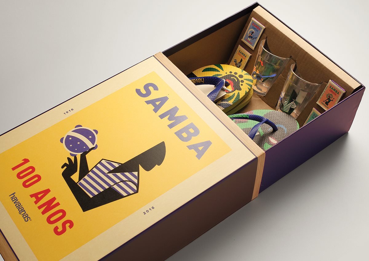 &ldquo;SAMBA&rdquo;鞋具VI設計  包裝設計展示