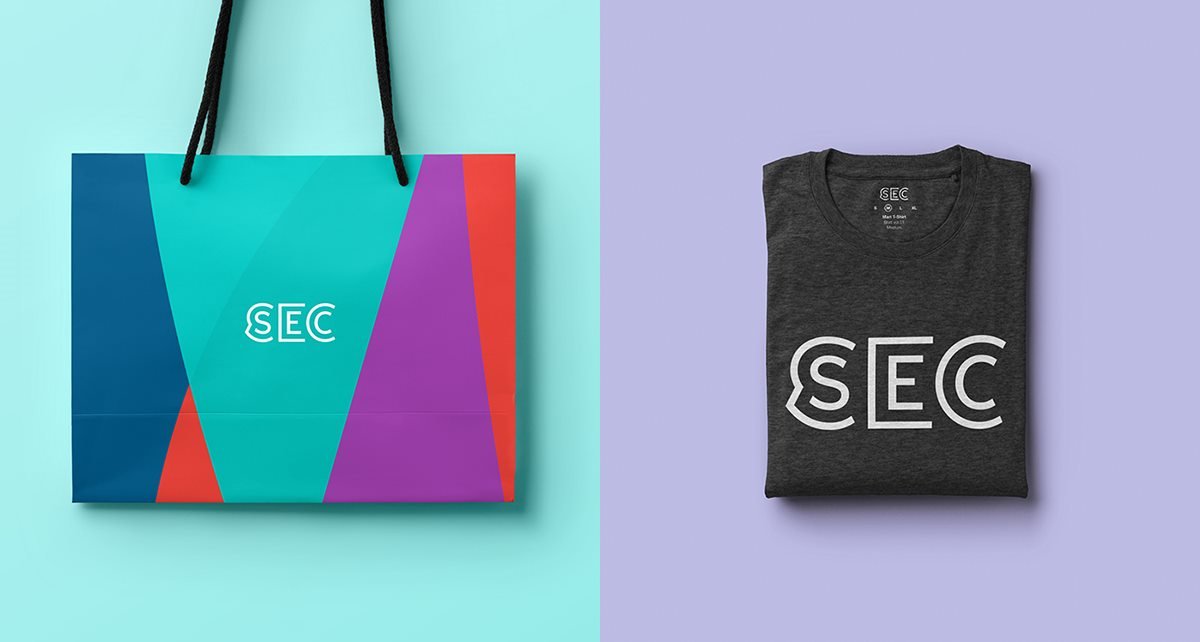 “SEC”議會廳VI設計形象 標志設計含義