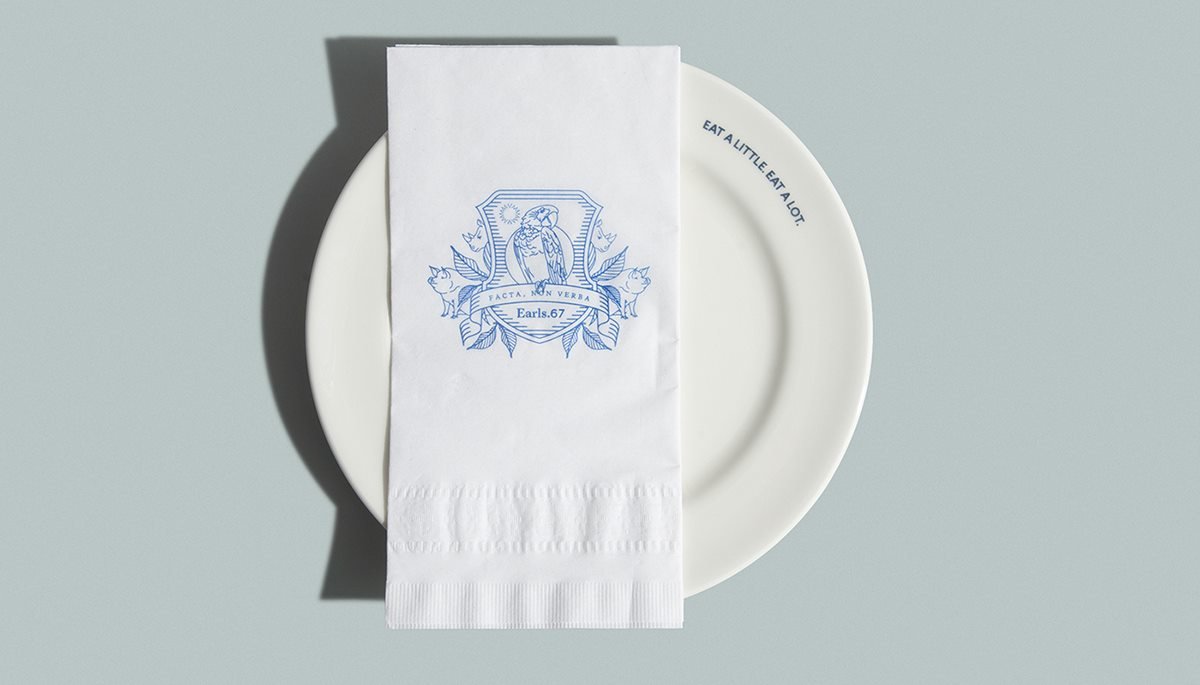 BANKERS BAR水吧VI設計 標志應用設計