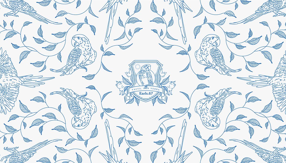 BANKERS BAR水吧VI設計 圖像元素展示