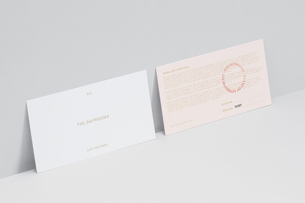 Dayroom服裝店VI設計 名片設計
