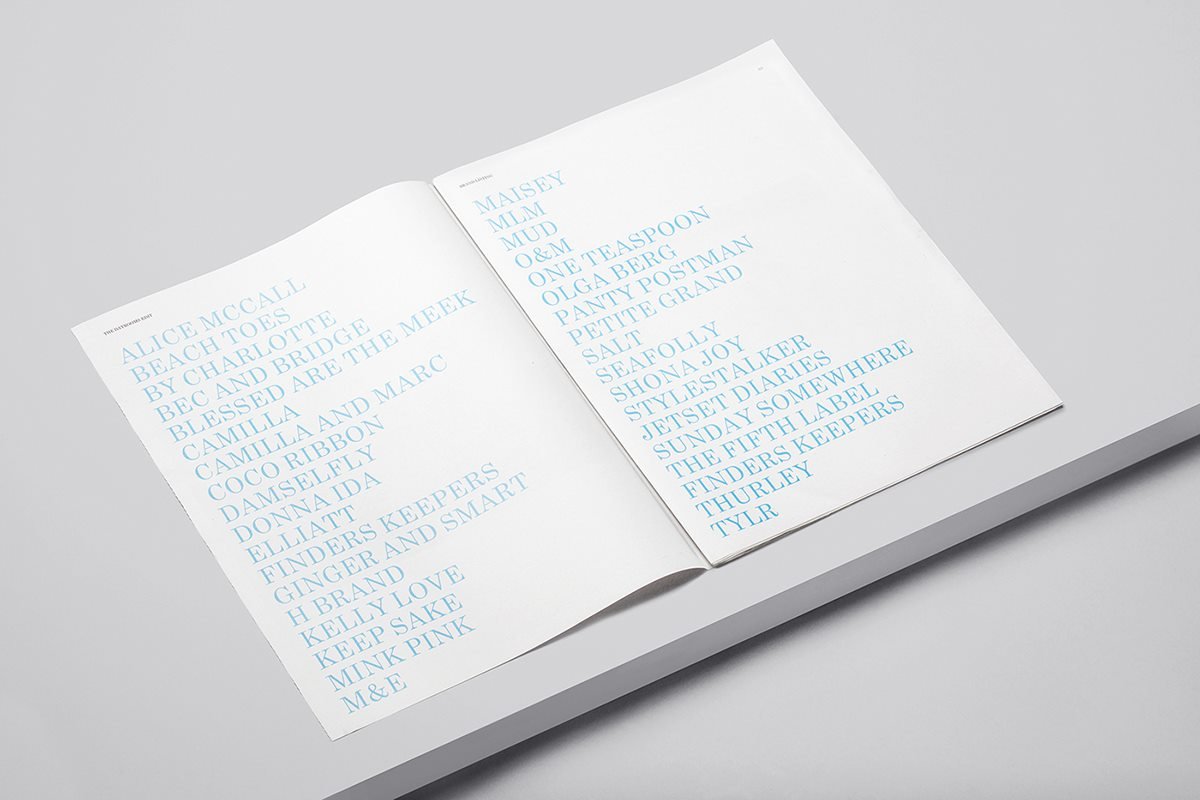 Dayroom服裝店VI設計 畫冊設計