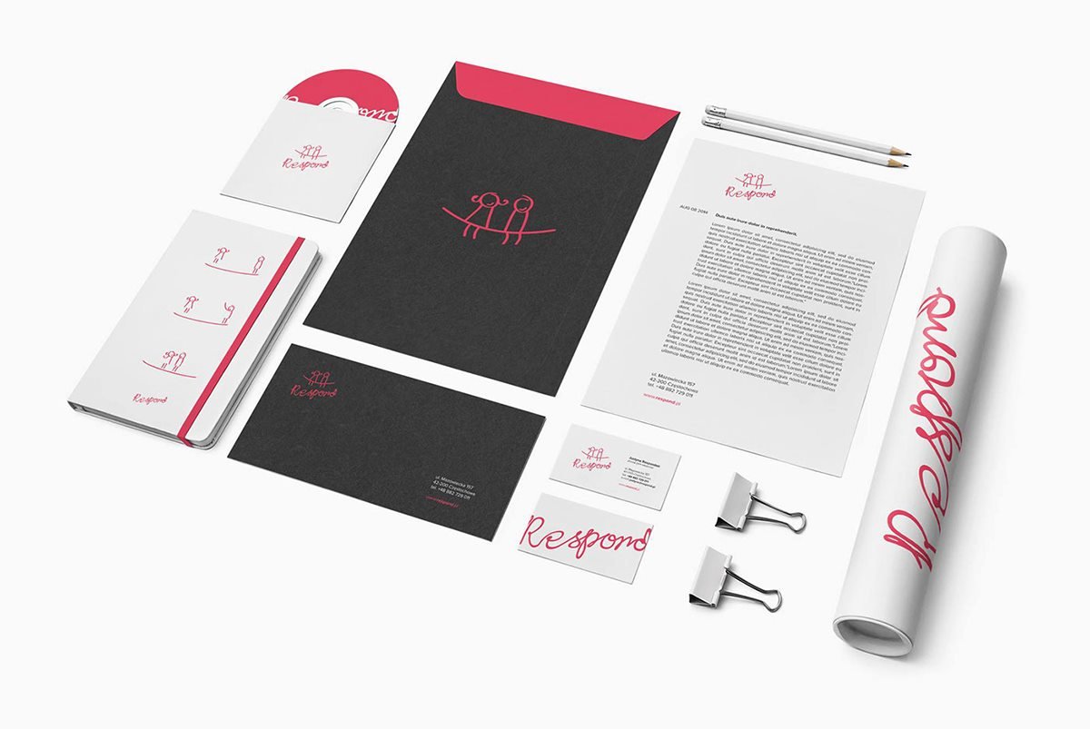 Resyrond兒童服裝VI設(shè)計 信封設(shè)計