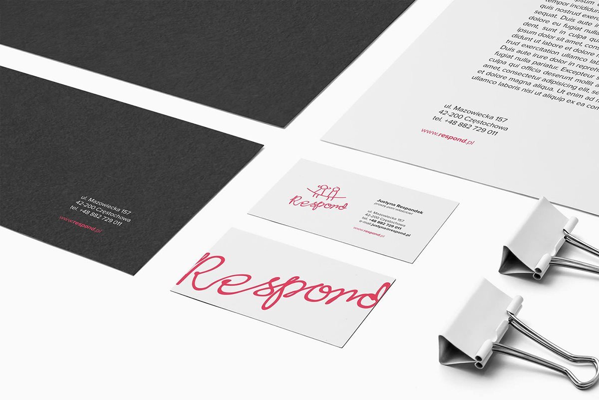 Resyrond兒童服裝VI設(shè)計 名片設(shè)計展示