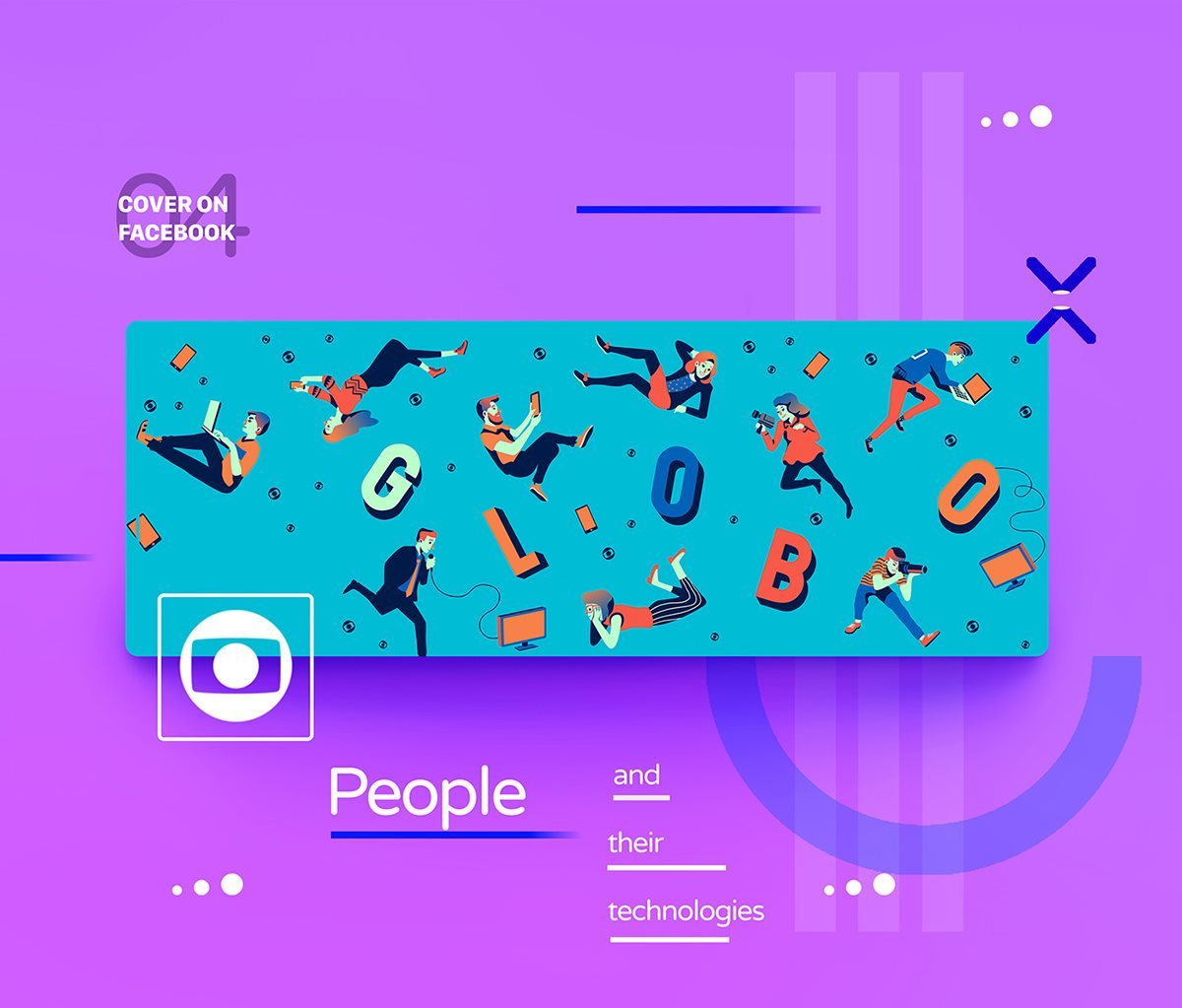 GLOBO插畫創意形象設計 插畫設計