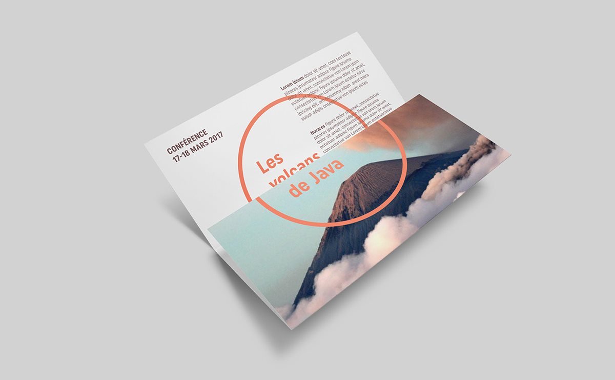 法國[EN] IRD國家發展研究所VI設計  折頁設計展示