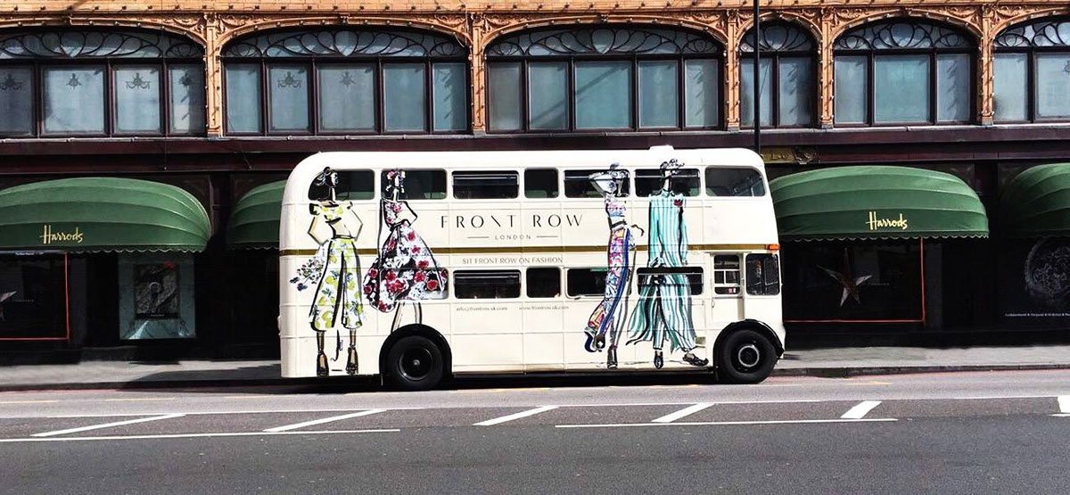 F\R租賃服裝VI設計形象 汽車海報設計