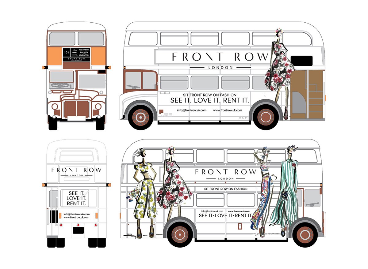 F\R租賃服裝VI設計形象 VI設計