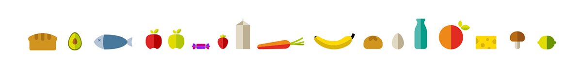 SOOPA餐飲VI設計 輔助圖形展示