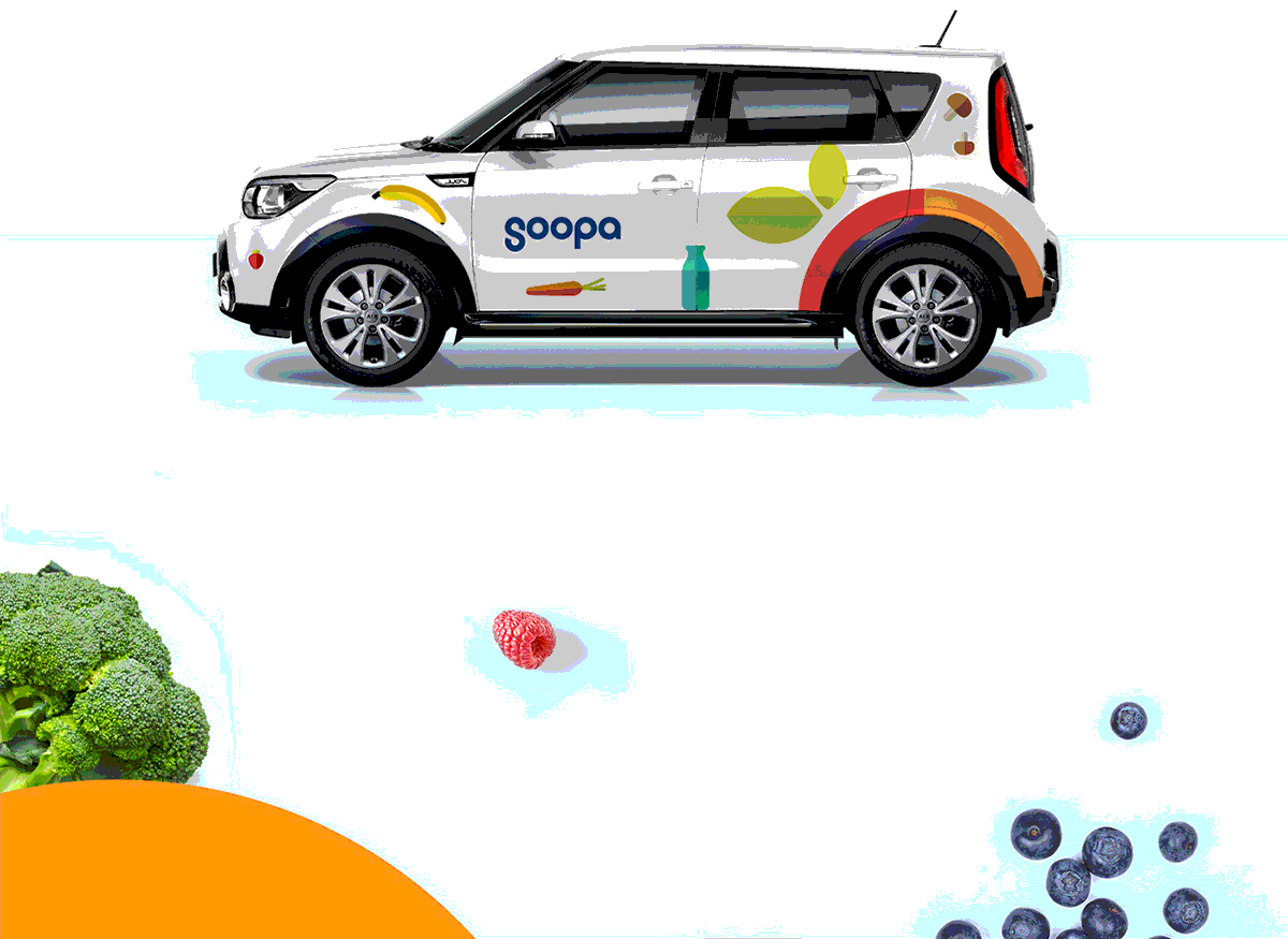 SOOPA餐飲VI設計 汽車設計