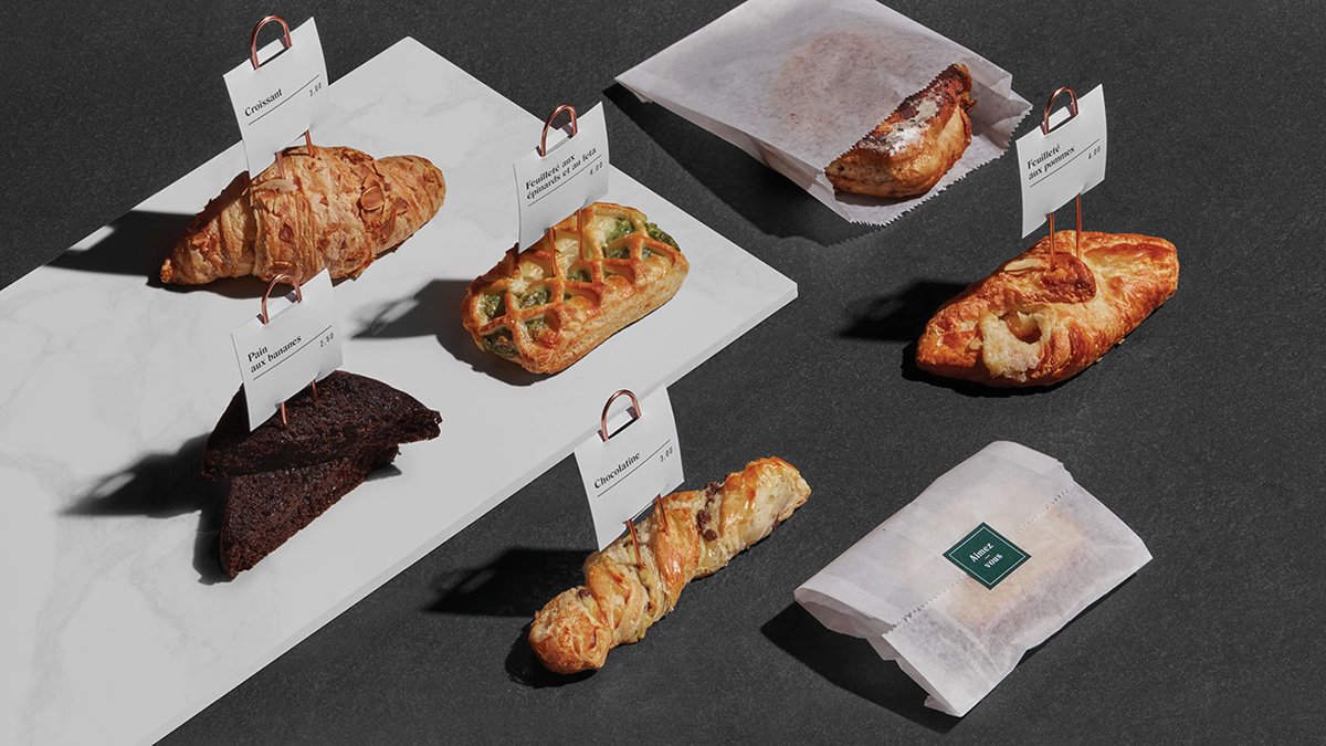 Vins餐飲VI形象設計 標簽頁設計