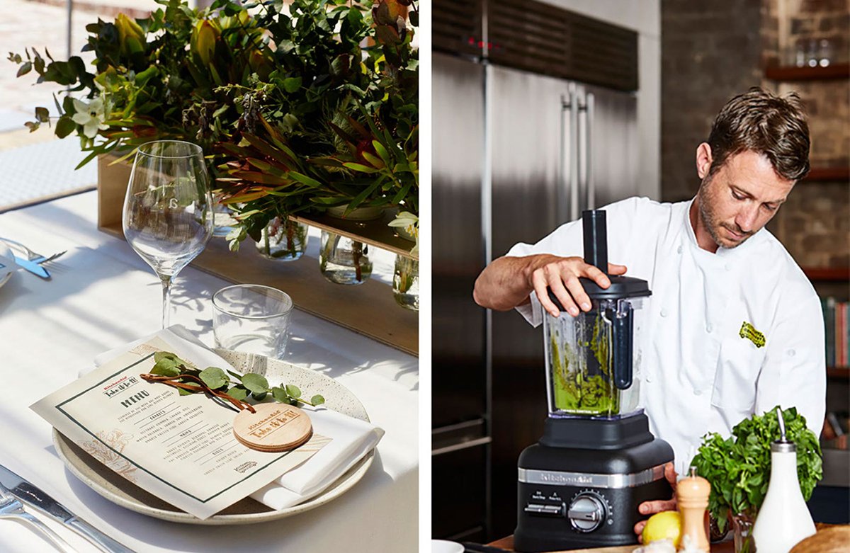 KitchenAid餐飲VI形象設計 場景拍攝