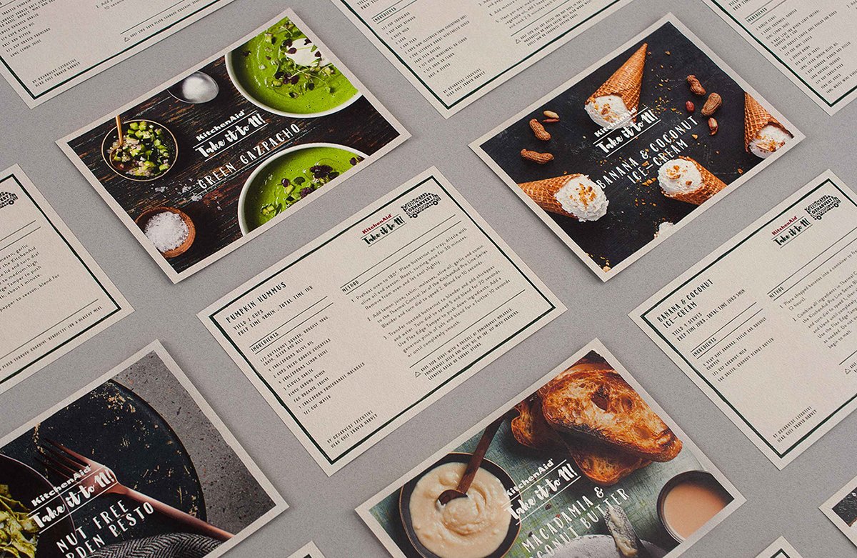 KitchenAid餐飲VI形象設計 單頁設計