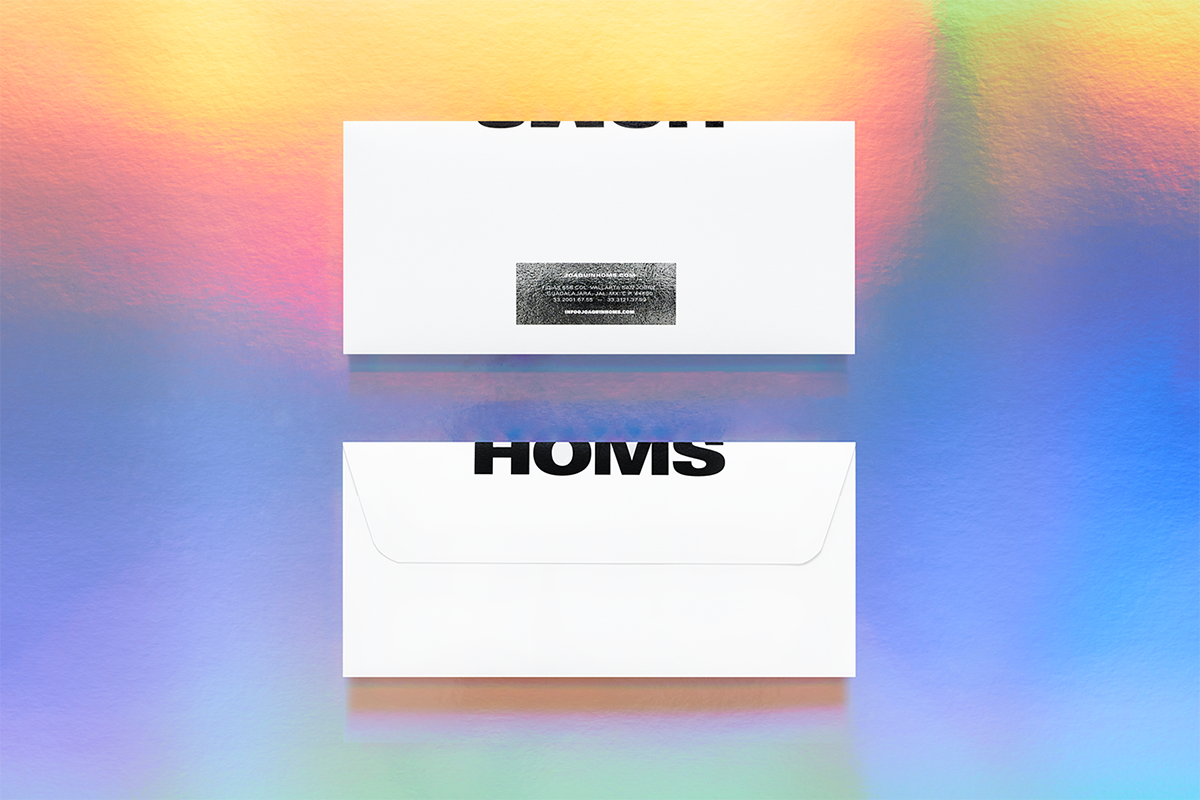 Joaquin Homs建筑公司VI設計項目 封頁設計