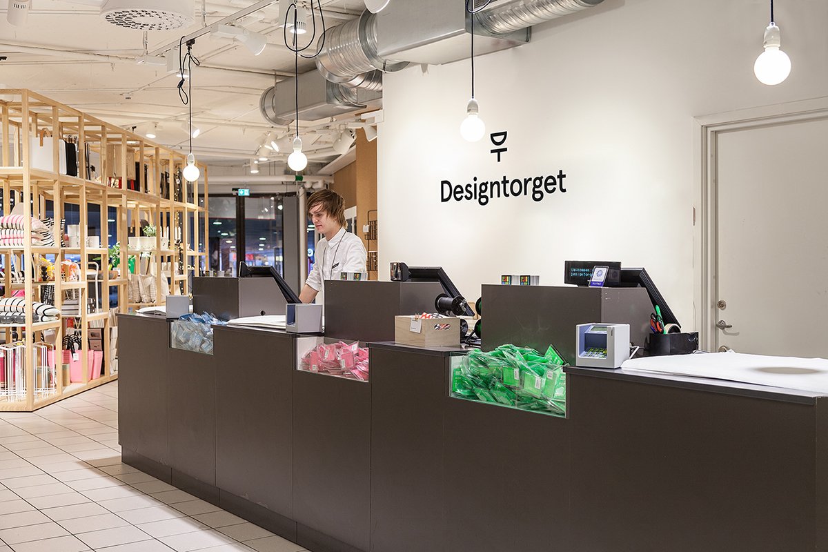 Designtorget生活超市VI形象 店面展示