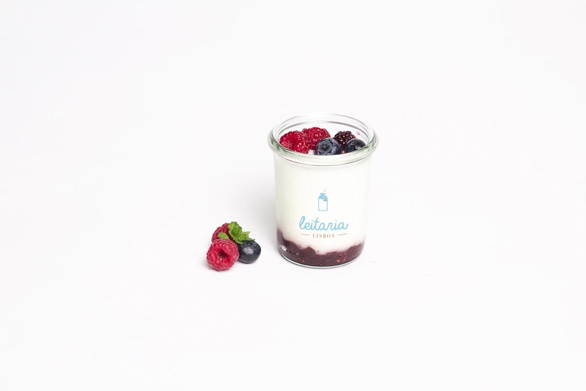 Leitaria早餐店VI形象設計 包裝展示