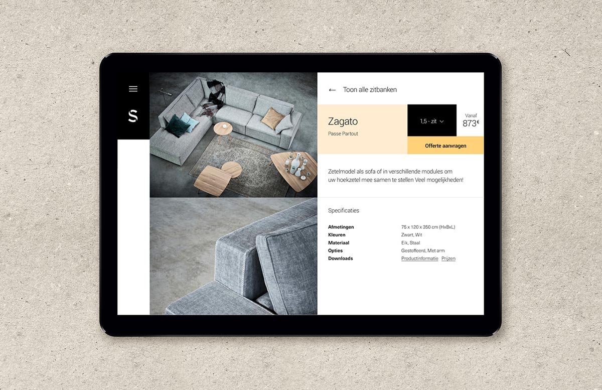 Sanskriet家具VI設計形象欣賞 網頁設計