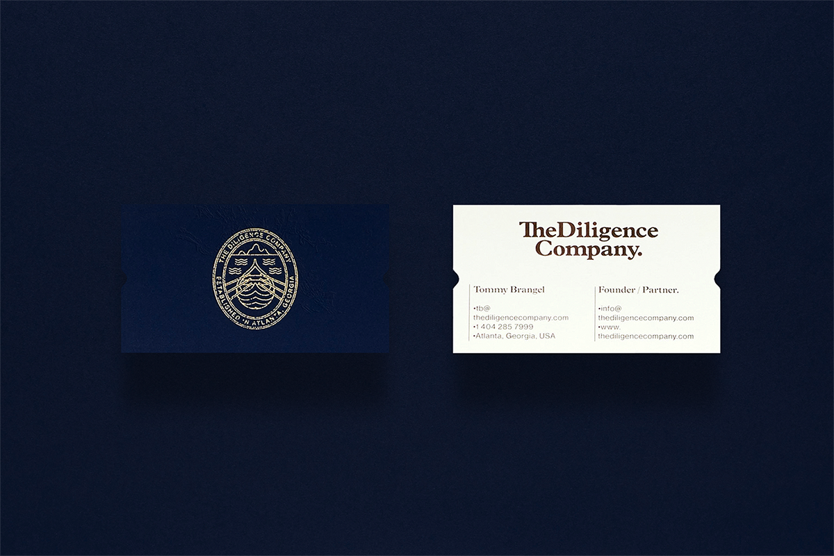 The Diligence酒店管理公司VI形象設計 名片設計