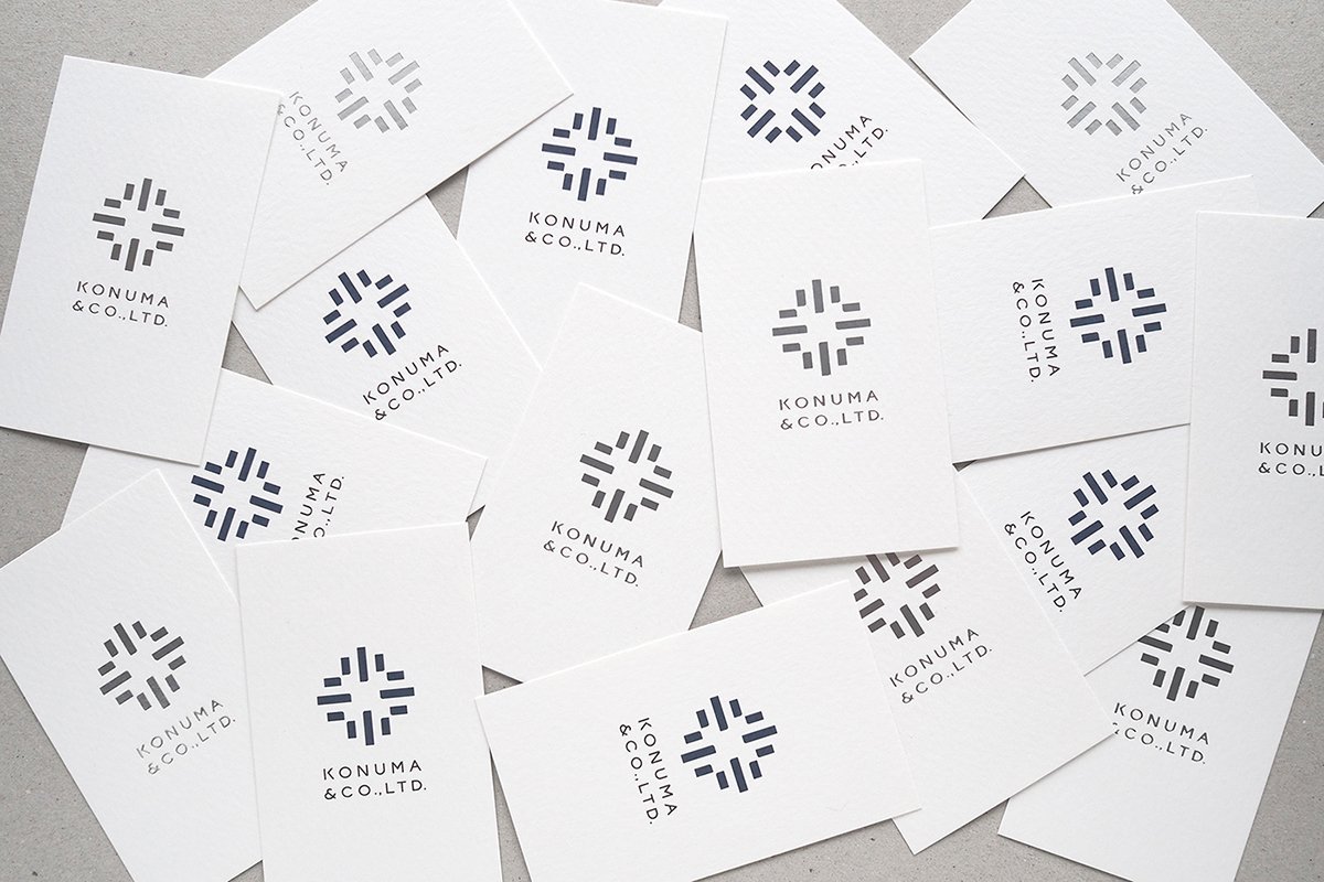 大沼先生畫冊VI設計 名片設計