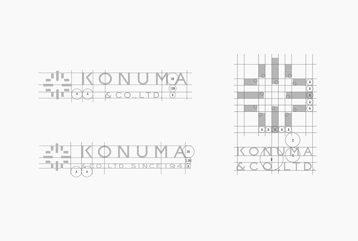 大沼先生畫冊VI設計 標志矢量圖