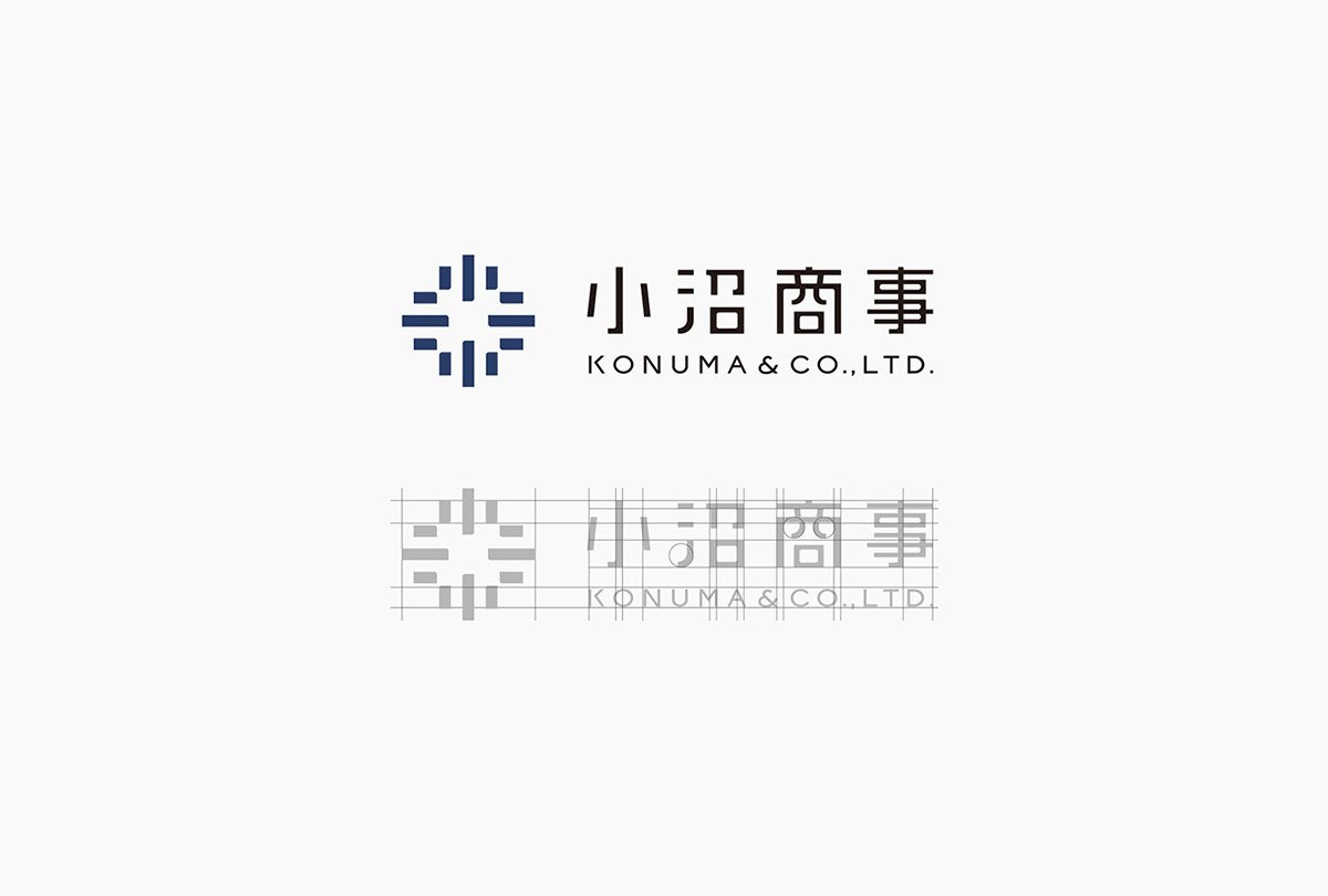 大沼先生畫冊VI設計 標志設計
