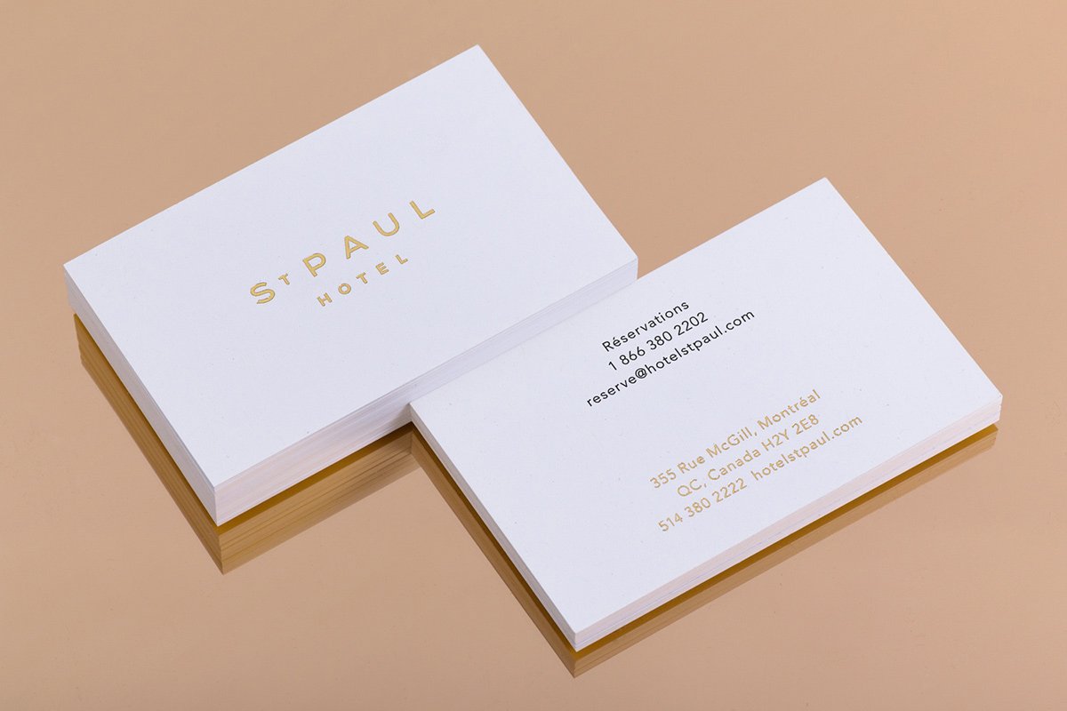 STPAUL HOTEL咖啡廳VI形象 名片設計