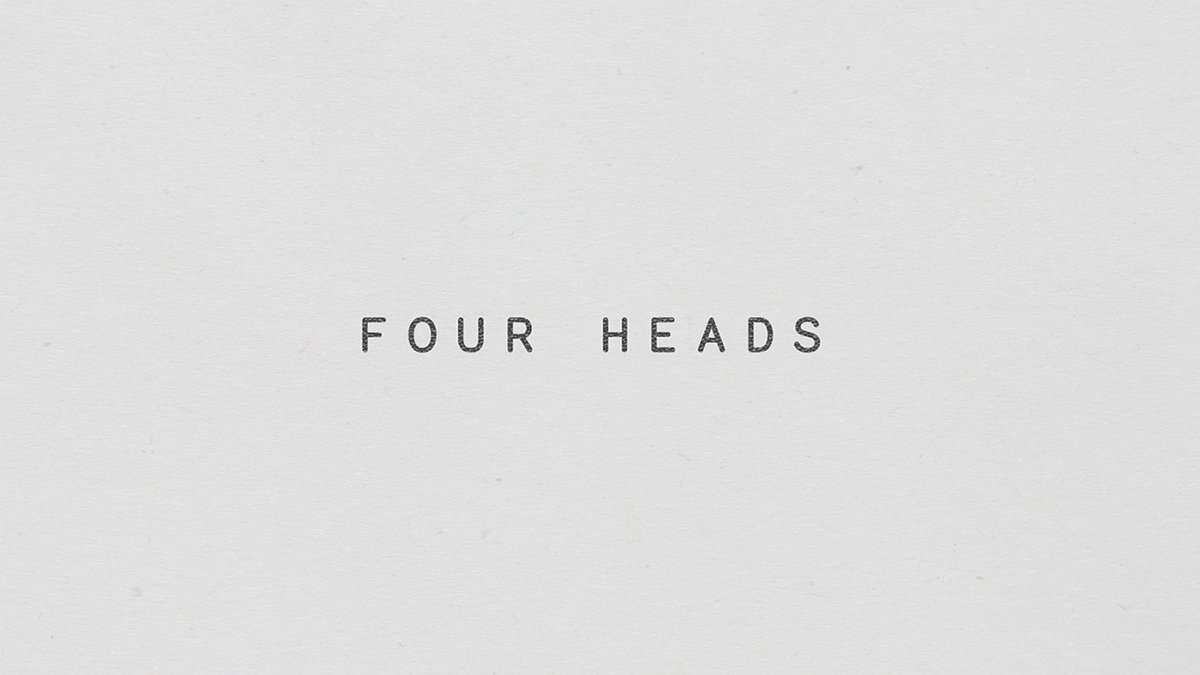 Four Heads在線網絡平臺VI設計 標志設計