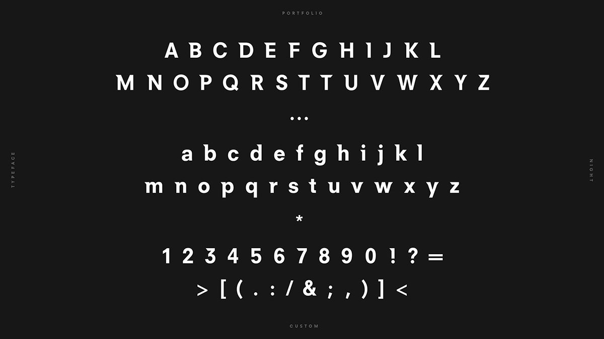 深圳VI設計 組合夜國際組織VI形象 字體設計