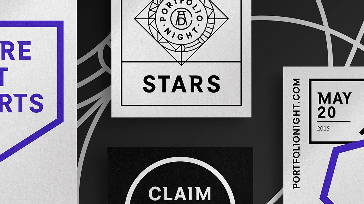 深圳VI設計 組合夜國際組織VI形象 海報設計