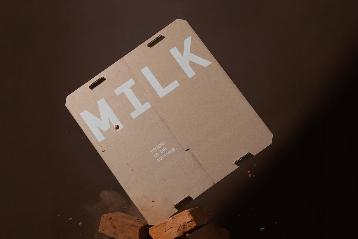 深圳VI設計  牛奶餐飲VI設計形象  標志設計