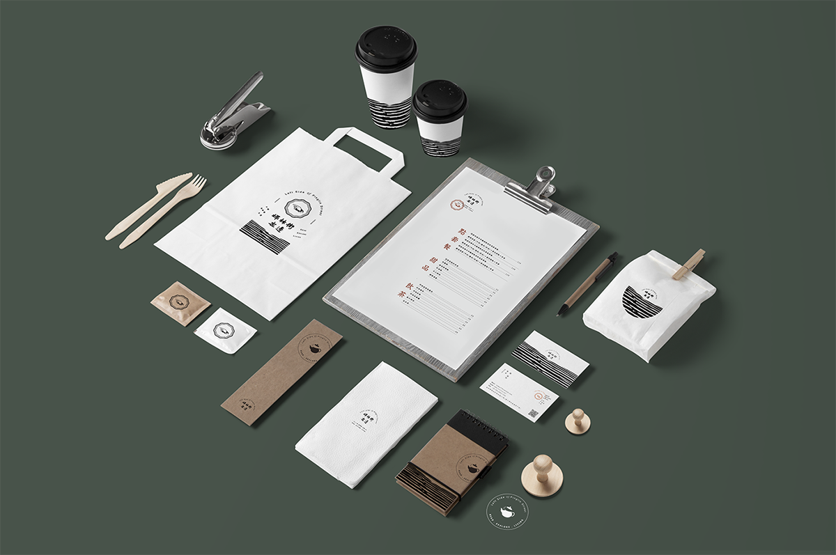 深圳VI設計 深圳VI策劃 坪林街左邊餐廳VI形象 VI設計