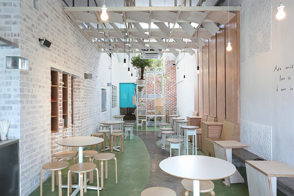 深圳VI設(shè)計 深圳VI策劃 Kakigōri冰淇淋店VI形象 室內(nèi)設(shè)計