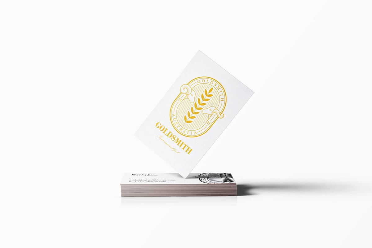深圳VI設計 深圳VI策劃 Goldsmith肉類品VI形象設計 名片設計