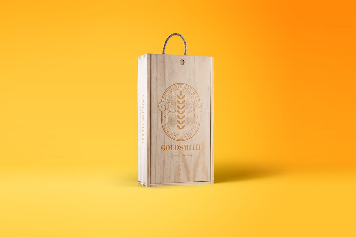 深圳VI設計 深圳VI策劃 Goldsmith肉類品VI形象設計 手提袋設計