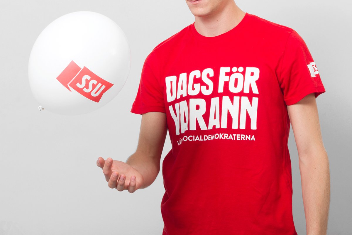 深圳VI設計 深圳VI策劃 瑞典社會民主青年SSU聯盟品牌升級 服裝設計