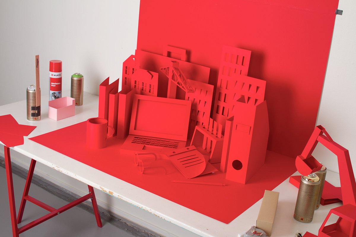 深圳VI設計 深圳VI策劃 瑞典社會民主青年SSU聯盟品牌升級 模型展示