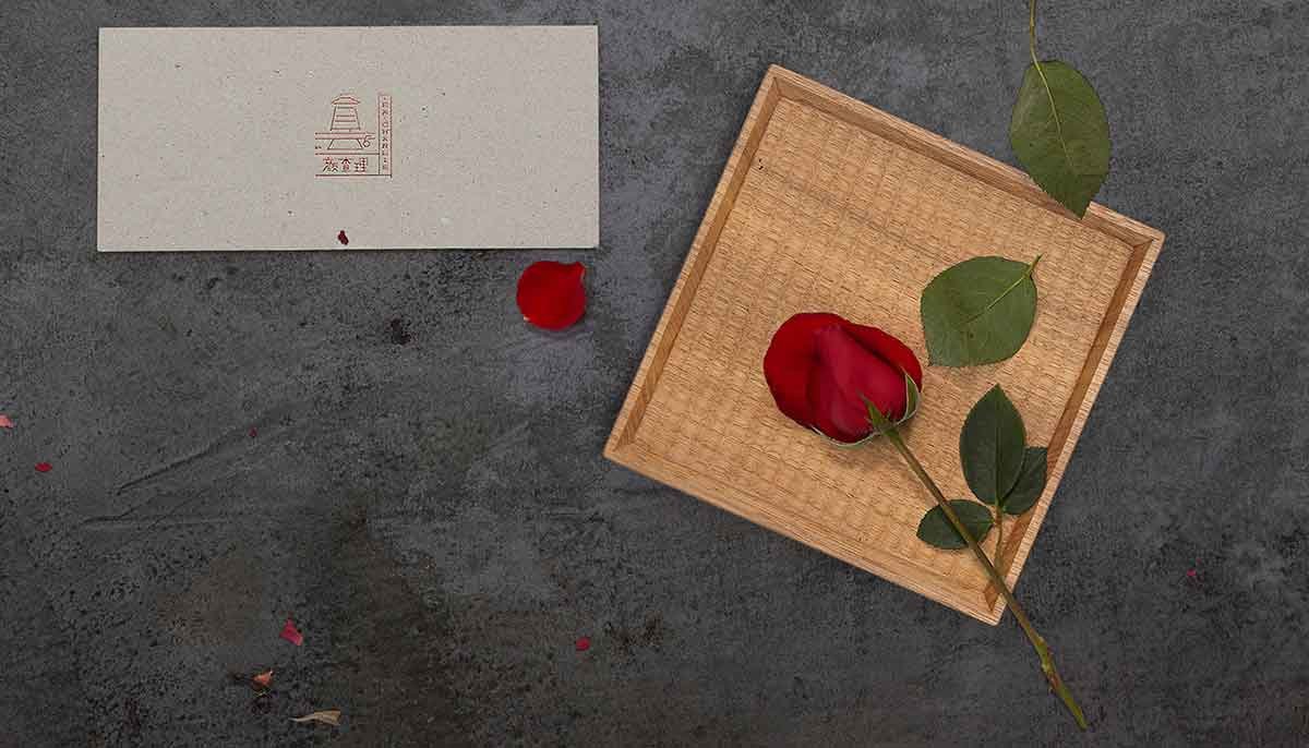 深圳VI設計 深圳VI策劃 茶查理花茶VI形象設計 信封設計