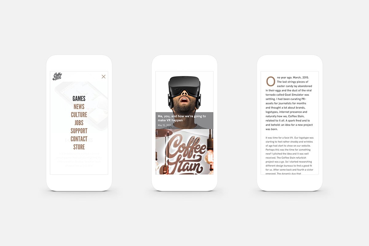 深圳VI設(shè)計 深圳VI策劃 Coffeestain咖啡廳VI形象設(shè)計 手機APP展示