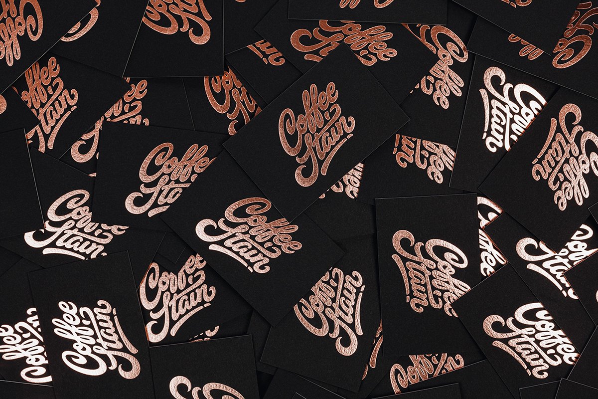 深圳VI設(shè)計 深圳VI策劃 Coffeestain咖啡廳VI形象設(shè)計 標志設(shè)計