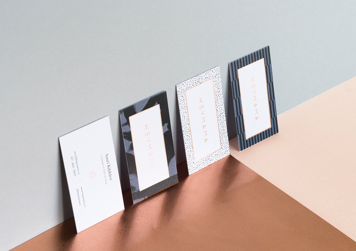 深圳VI設(shè)計(jì) 深圳VI策劃 HEYMAMA精品店VI設(shè)計(jì)形象 名片設(shè)計(jì)