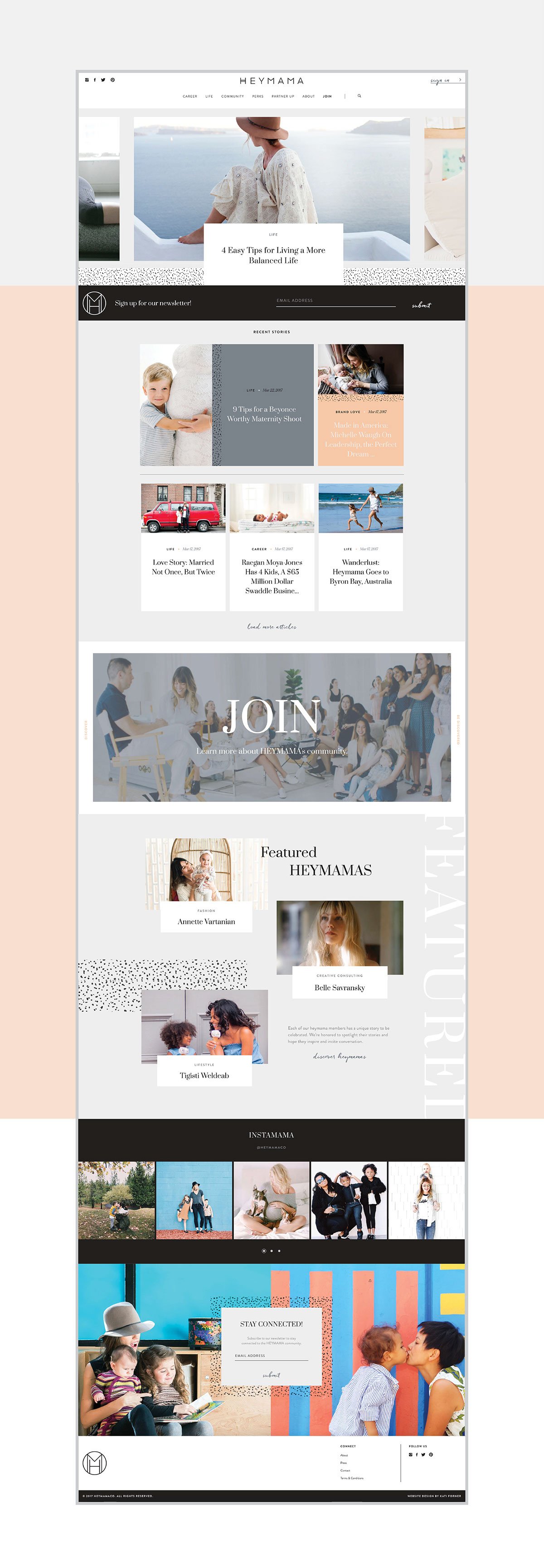 深圳VI設(shè)計(jì) 深圳VI策劃 HEYMAMA精品店VI設(shè)計(jì)形象 網(wǎng)站設(shè)計(jì)